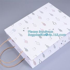 Very Strong & Luxury Paper Gift/Carrier Bag Pack of 50,Apparel Handle Paper Carrier Bag,luxury paper carrier bags for UK