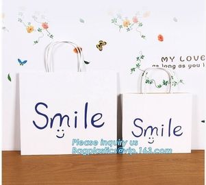 Wholesale custom printed logo red paper shopping gift bag for package,paper shopping bag with ribbon handle for gift pac
