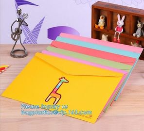 wholesale paper tinted gift mailing envelope for celebration,design & printing Vintage Brown Kraft Paper Packaging Envel