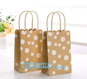 Cheap Customized Cute Printed Paper Shopping Bag With Handle for Tea，Shopping Bag with Ribbon Handles for Clothing pack