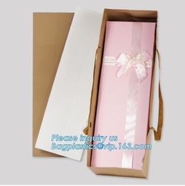 Wholesale Durable Colorful Custom Printed Cake Packaging Gift Paper Bag With Flower, Tote Carrier Gift Bags bagease pac