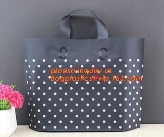 eco-friendly china factory supply poly soft loop handle carrier bags shopper bags,Factory custom eco hard soft loop hand