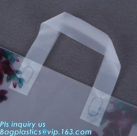 soft loop handle colour plastic hdpe shopping bag,loop handle plastic bag handle plastic shopping with soft handle bag