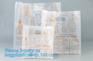 Meal Prep bags, fast food bags, food delivery bags, carry carrier bags, bakery bags, die cut handle bags,pizza bags, pac