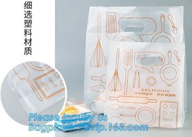 Meal Prep bags, fast food bags, food delivery bags, carry carrier bags, bakery bags, die cut handle bags,pizza bags, pac