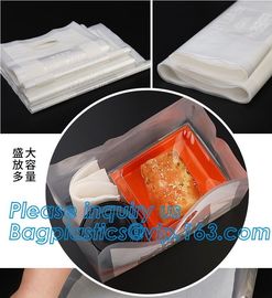 fast food bags, Food grade bakery bread plastic poly bag custom printed opp plastic bag factory manufacture, bagplastics