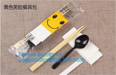 High quality New designed Cheap Disposable Plastic cutlery Sets(plastic knife spoon fork packs) chopsticks,cutlery set,