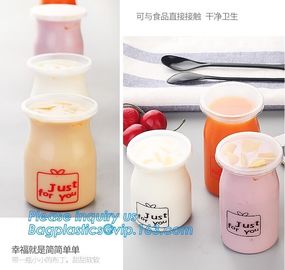 Food Packaging Disposable Various PP Yougurt Cup,flexo printing for frozen yogurt yougurt cup,Plastic Yougurt Cup With C