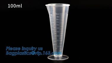 1L Clear measurement glass graduated cylinder jug for labor usage 200ml/400ml/900ml single wall water graduate measuring