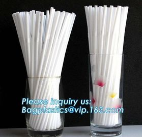 Custom PLA drinking straws Recycled Biodegradable drinking straws,Biodegradable Cornstarch Drinking Pla Straw 5*207mm Wi