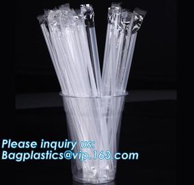 PLA Straws, disposable biodegradable PLA straw Individual Packed 100% Biodegradable PLA Straws,Compostable Biodegradable