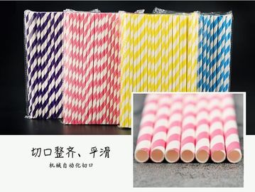 Hot sale biodegradable bar thick paper straw,biodegradable drinking bamboo design paper straws,Paper straw customized lo