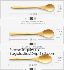 Disposable Catering Natural Knife, Fork And Spoon Bamboo Spoon,Reusable Eco Friendly Biodegradable Bamboo Cutlery Caddy