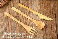 Disposable Catering Bamboo Party Spoon Natural Bamboo Knife And Fork Honey Spoon,Biodegradable Bulk Birch Wood Spoon/For