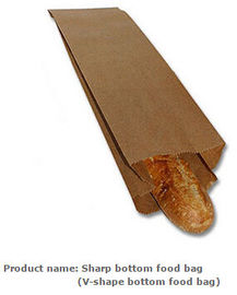 Sandwich & bread bag, Sandwich paper bag, Pastry packing paper bag,  French bread bag,  Bread packing bag,  Bread stick