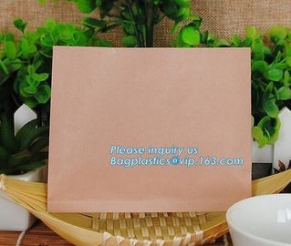 toast bread bag candy dessert biscuit bag food grade kraft paper bag,food grade brown kraft bread paper bag, COMPANY PAC