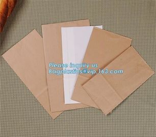 Cheap customized cute bread coffee kraft paper bag craft paper bags for gift,Food grade christmas bread bag,hot sale pap