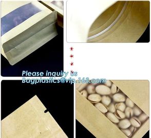 Custom Printing Recycled Brown Kraft Paper Bags,Custom Printed Factory Glassine Paper Bread Small Brown Bag, bagease