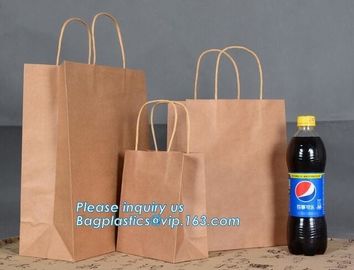 ECO Friendly Bread Paper Bag/Snack Food Packaging/Brown Kraft Paper Bags,Print Logo Cloth Foods Bread Packaging Brown Kr