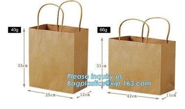 Custom printed kraft paper bags food grade with window bread packaging paper bags,Custom kraft breakfast pastry packagin