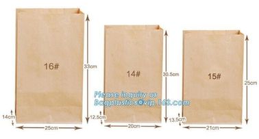 Heat seal pouch&kraft paper plastic bread packaging bag,Portable High Quality Craft Paper Bread Bags, BAGEASE PACKAGE