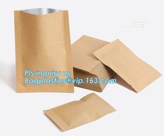 Custom Food Nuts and bread package recyclable kraft paper bag,Bread Use and Food Industrial Use paper bags french bread