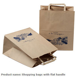 custom shopping kraft eco paper bag, logo printed shopping bag ,gift bag,paper bag with handle, recycled shopping paper