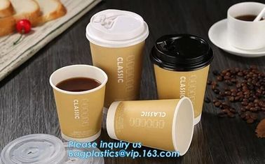 12oz PLA paper cup from China supplier,double wall paper cup printed disposable paper cup for coffee, BAGPLASTICS, BAGEA