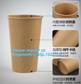 Custom logo printed disposable double wall hot bamboo coffee paper cup with lid,Biodegradable take away double wall coff