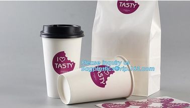 Wholesale Customized hot drink printed single wall paper cup blank price disposable coffee paper cup BAGEASE, PACKAGE