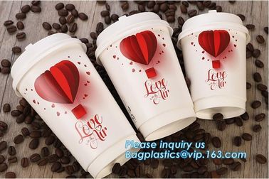 Disposable Insulated Ripple Hot Coffee Paper Cup with Cappuccino Lids,Custom Disposable Paper Cup 6 oz Paper Coffee Cup