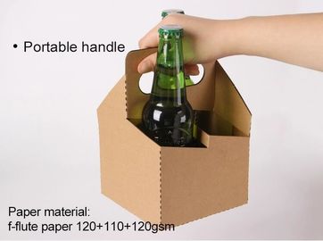 Wine bottle carrier, disposable paper holder,newspaper holder recycling,take away coffee cup carrier, handy, handle pac