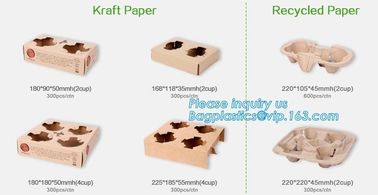 Manufacturer Disposable Take Away Free Samples 4 Paper Cup Holder Tray Carrier,paper holder,newspaper holder recycling,t