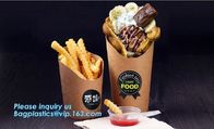 french fries and chips paper package cone or box,food take away box, paper donut packaging box,printed paper french frie