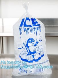 disposable ice bag, plastic ice cube bag, disposable ice cooler bag, wicket plastic 8 lb ice bags, disposable plastic wi