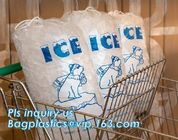 ICE BUCKET LINERS, FDA APPROVED, CLEAR BAG FOR GREAT DISPLAY, HEAVY DUTY, TUFF STRENGTH, LEAKAGE RESIST, PAC, BAG, PACKS
