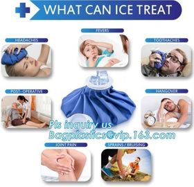 health care product medical ice bag pack, Knee Wrap Cooler Ice Bag For Medical Supply, gift box packing 7"and 9" sketchy