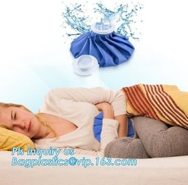 Ice Bag Packs - Set of 3 Hot & Cold Reusable Ice Bags Size 6, 9 and 11 inch - No Leaks, No Drips, non-toxic plastic cool