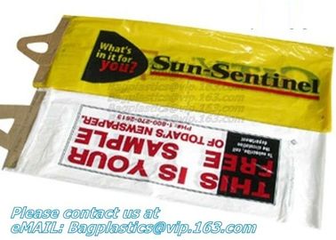 Disposable Slide Zip Lock Plastic Bags For Newspaper Delivery Cheap Plastic Bags Printing,biodegradable wicket poly bags