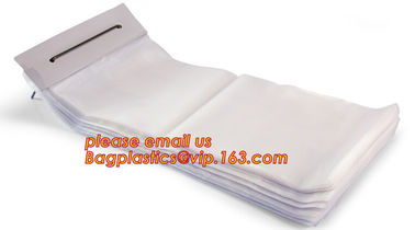 China supply clear food grade poly wicket bags ice bags bread bags with printing,food grade Poly wicket bags bagease pac