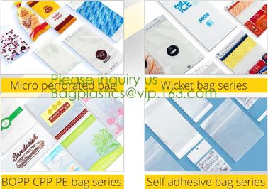 microperforated clear printed CPP bread bags,Food grade bakery microperforate OPP bags,Flower Bags /potted plant sleeves