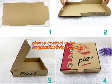 Customized PIZZA box, Jewelry box Packaging for food Packaging cartons Paper bag Gift Box,Manufacturer Custom Printed Pi