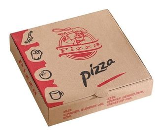 corrugated carton paper packaging pizza box,cheap wholesale custom logo printed pizza box,Environmental customized 16 in