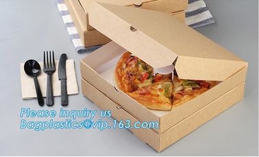 Custom Logo Printed Reusable Corrugated Packing Mail 12 Inch Pizza Box，Custom paper black pizza box，round 6 inch 8inch 1