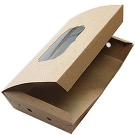 Brown Kraft Paper Takeout Lunch Containers Box,Eco friendly food grade disposable kraft paper lunch box bagease package