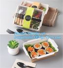 Custom sized disposable folding brown kraft paper food take out lunch boxes,Recycled Custom Lunch Food Kraft Paper Box,P