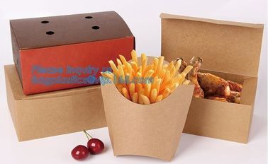 Disposable kraft paper lunch boxes, food grade paper boxes with logo,Disposable Food Kraft Paper Lunch Box bagplastics