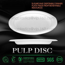 round plate for dinner use, compostable products round plate for dinner, dinner plate products