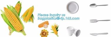 SUGARCANE CUPS PLATE BOWL CONTAINERS, ECO FRIENDLY BIOGERADABLE CULTERY, PLA TRAY, STARCH BASED PRODUCTS compostable