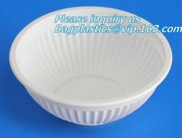 round eco friendly corn starch plates restaurant disposable plates,Safe product biodegradable salad plate biodegradable